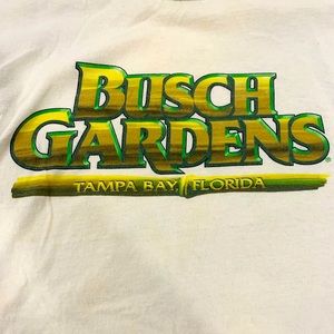 Vintage Busch gardens shirt